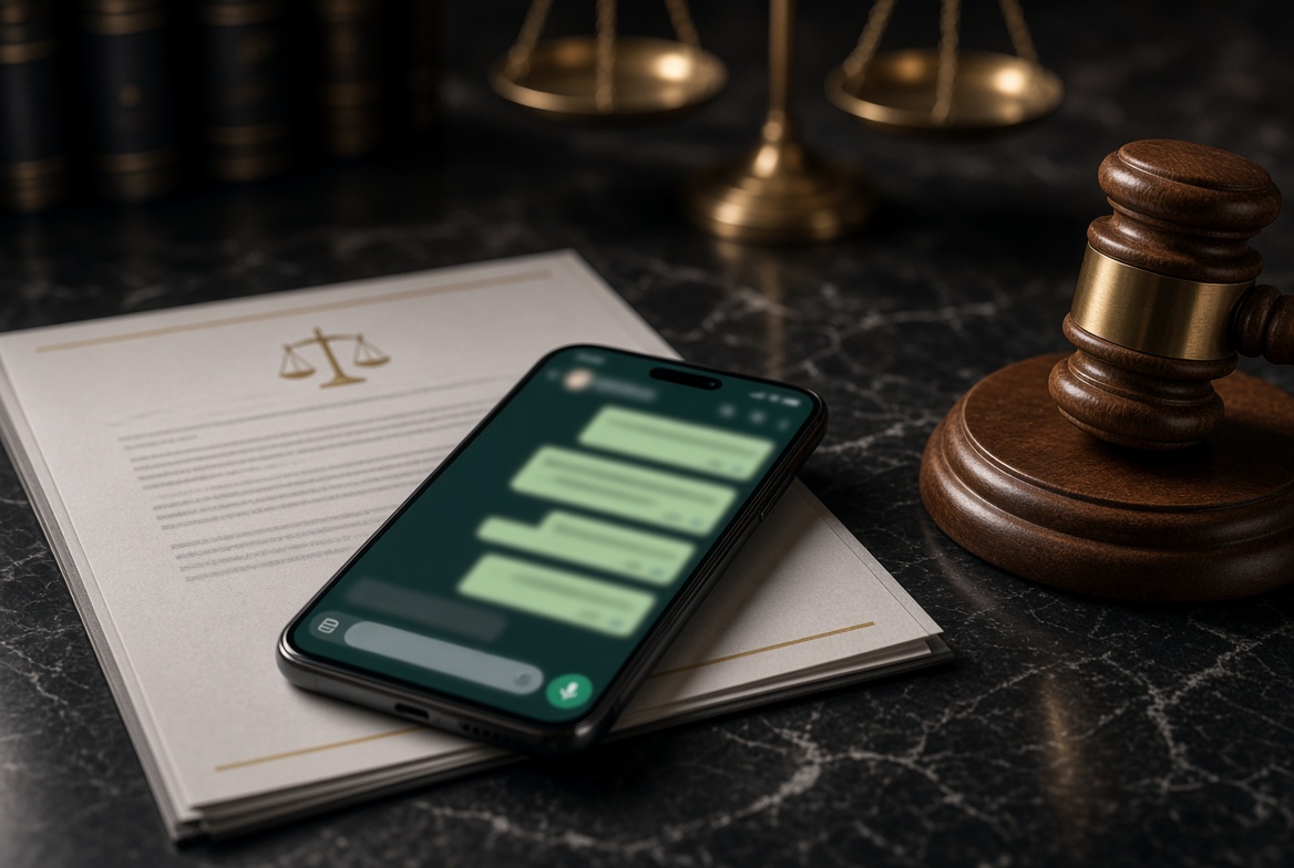 WhatsApp Mesajları Boşanma Davasında Delil Olur mu?